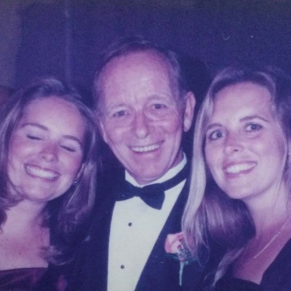 Dennis King - Day 3 - with daughters at his wedding in 1999