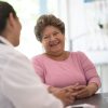 woman and doctor