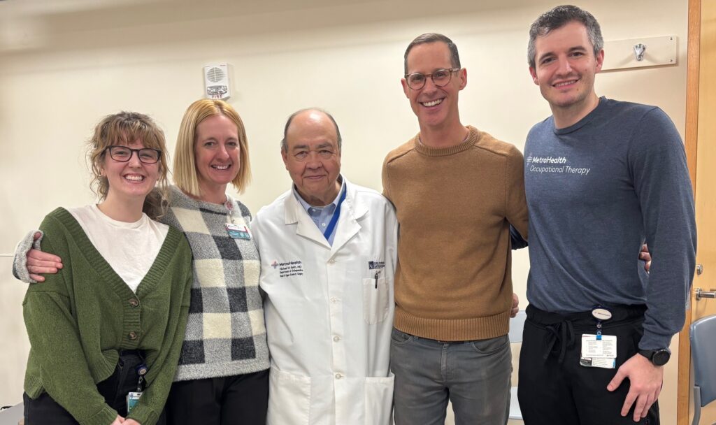 MetroHealth’s Tetraplegia Management Clinic is helping people regain hand and arm function