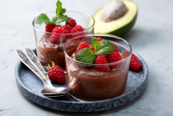Heart Healthy Chocolate Avocado Pudding
