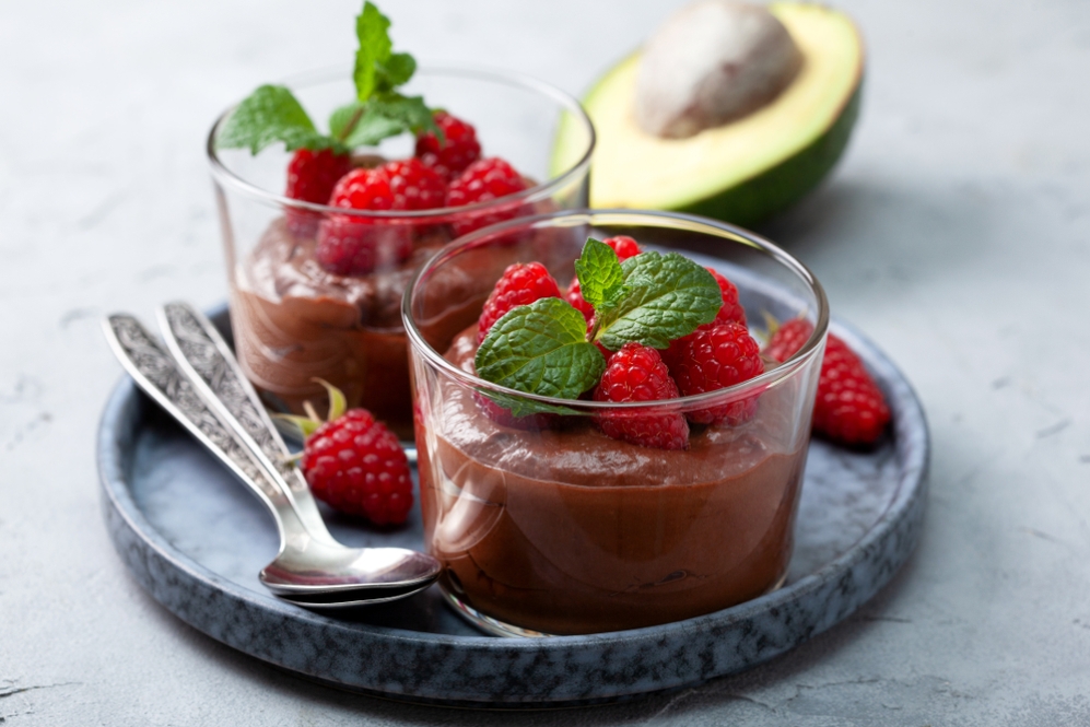 Heart Healthy Chocolate Avocado Pudding