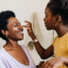 skin care - mother and child