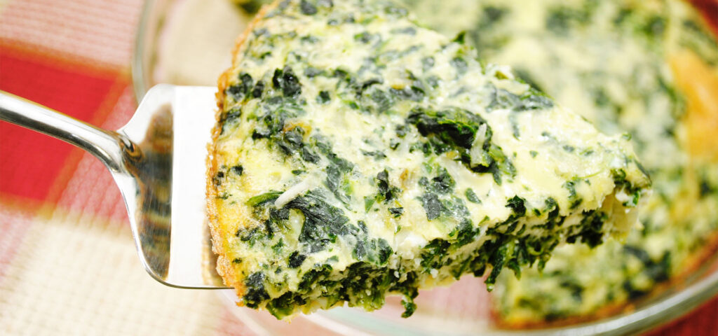 spinach quiche