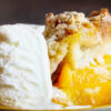 peach cobbler